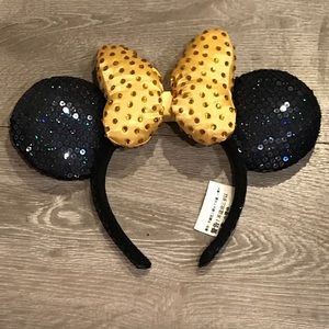 Disney Parks Sequin Minnie Ears Headband